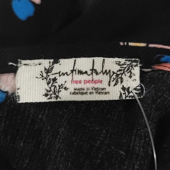 FREE PEOPLE Radea Printed Lace-up Camisole Size SMALL - Picture 10 of 11